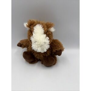 Warmies Microwavable French Lavender Scented Plush Brown Horse Stuffed Animal 9"